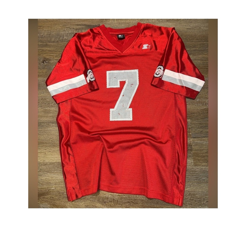 Vtg STARTER Ohio State Jersey